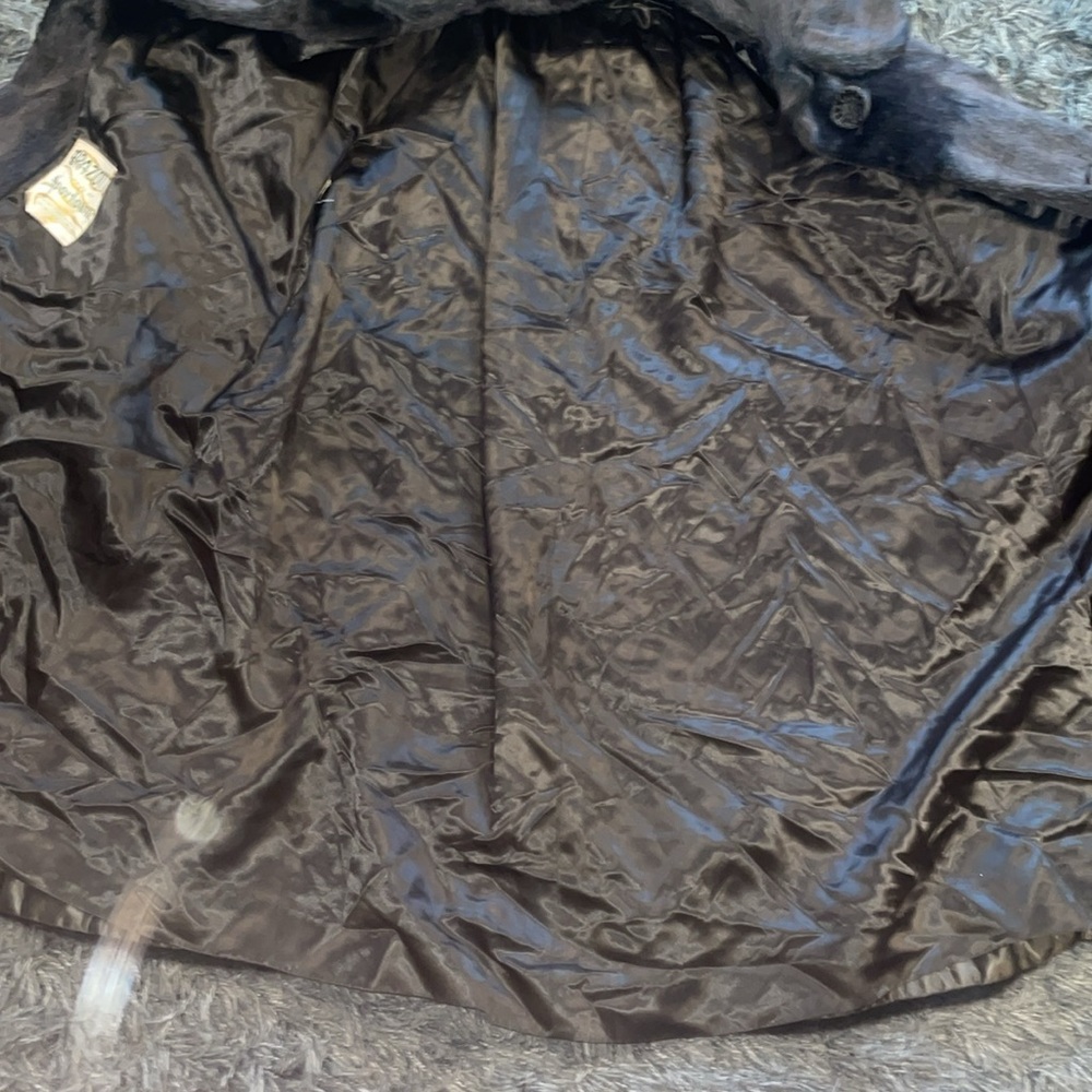 Brazotta brown fur coat size medium - Picture 8 of 12